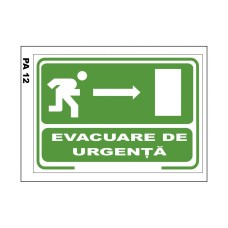 Indicatoare Pentru Evacuare De Urgenta Dreapta