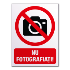Indicatoare Pentru Fotografierea Interzisa