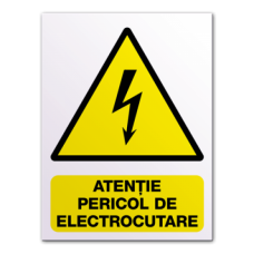 Indicatoare Pentru Prevenire Electricitate