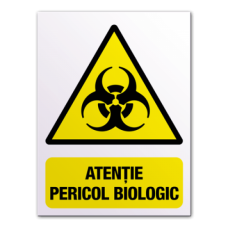 Indicatoare Atentie Pericol Biologic