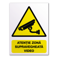 Indicatoare Pentru Avertizare Filmare Video