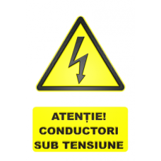 Indicatoare Pentru Conductori Sub Electricitate