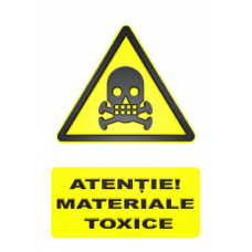 Indicatoare Pentru Depozite Cu Materiale Toxice