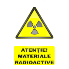 Indicatoare Pentru Materiale Radioactive