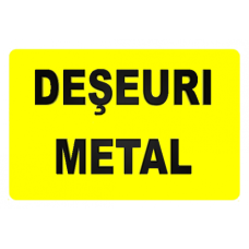 Indicatoare Pentru Deseuri Metal