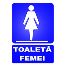 Indicatoare Pentru Toaleta Femei