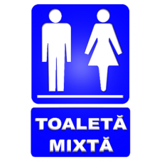 Indicatoare Pentru Toalete Mixte