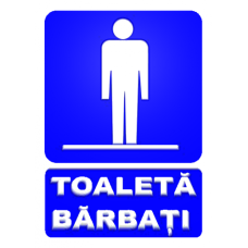 Indicatoare Pentru Toaleta Barbati