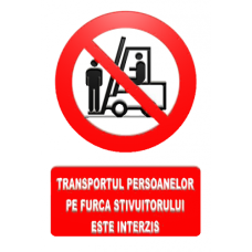 Indicatoare Pentru Interzicerea Transportului De Persoane